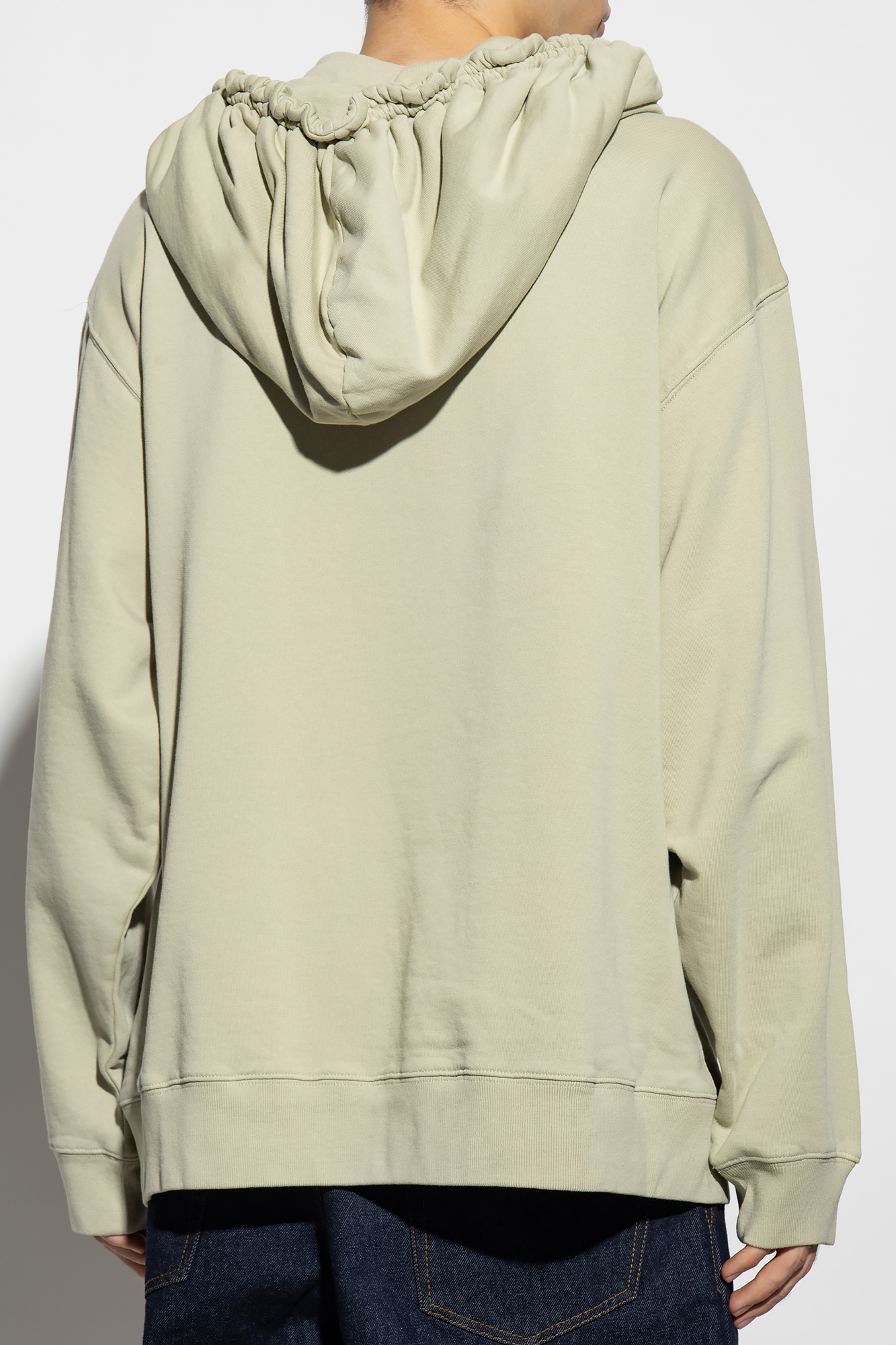 Green Relaxed-fitting hoodie Dries Van Noten - Vitkac Canada